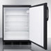 Summit Refrigerators Accucold 24" Wide All-Refrigerator FF7LBLK