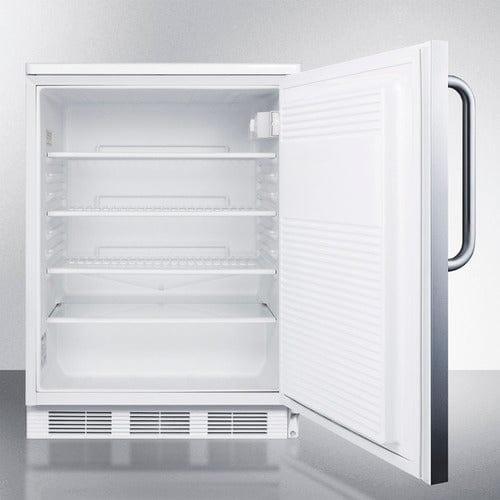 Summit Refrigerators Accucold 24" Wide All-Refrigerator FF7LWSSTB