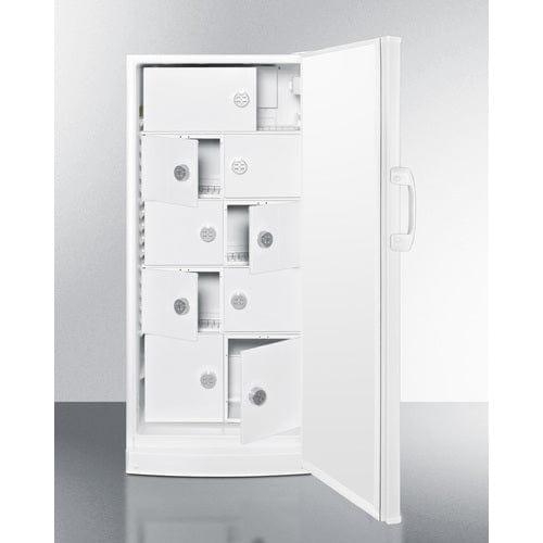 Summit Refrigerators Accucold 24" Wide All-Refrigerator FFAR10LOCKER