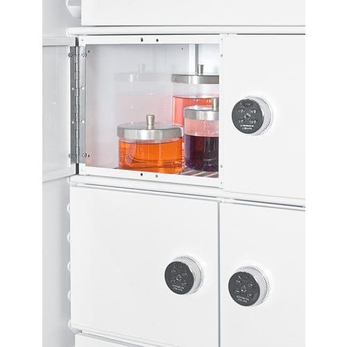 Summit Refrigerators Accucold 24" Wide All-Refrigerator FFAR10LOCKER