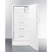 Summit Refrigerators Accucold 24" Wide All-Refrigerator FFAR10LOCKER