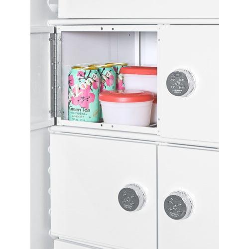 Summit Refrigerators Accucold 24" Wide All-Refrigerator FFAR10LOCKER