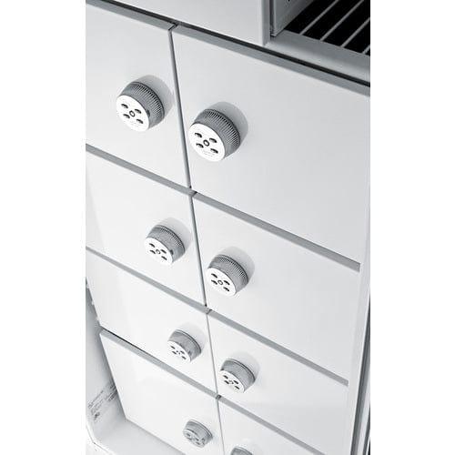 Summit Refrigerators Accucold 24" Wide All-Refrigerator FFAR10LOCKER