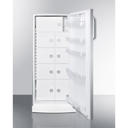 Summit Refrigerators Accucold 24&quot; Wide All-Refrigerator FFAR10SSTBLOCKER