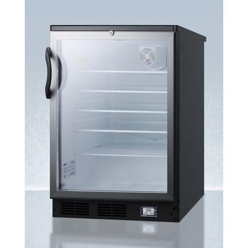 Summit Refrigerators Accucold 24" Wide All-Refrigerator SCR600BGLNZ