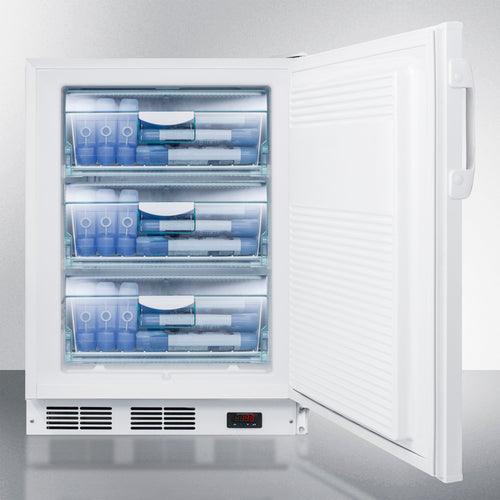 Summit Freezers Accucold 24&quot; Wide Built-In All-Freezer, ADA Compliant VT65MLBIADA