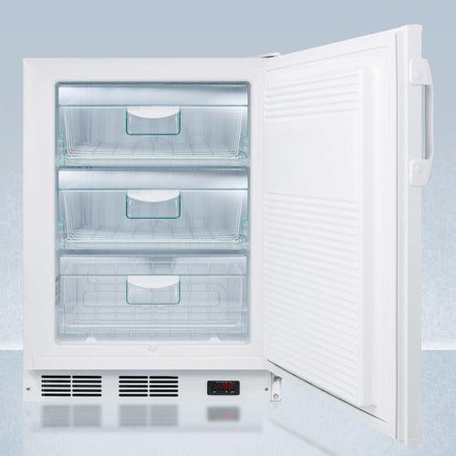 Summit Freezers Accucold 24&quot; Wide Built-In All-Freezer, ADA Compliant VT65MLBIMEDADA