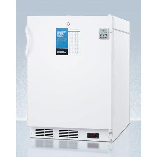 Summit Freezers Accucold 24&quot; Wide Built-In All-Freezer, ADA Compliant VT65MLBIMEDADA