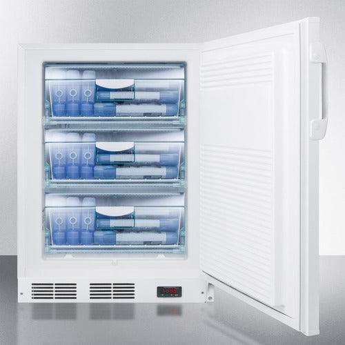 Summit Freezers Accucold 24&quot; Wide Built-In All-Freezer, ADA Compliant VT65MLBIVACADA