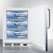 Summit Freezers Accucold 24" Wide Built-In All-Freezer, ADA Compliant VT65MLCSSADA