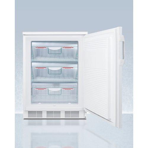 Summit Pharmacy Freezer Accucold 24&quot; Wide Built-In All-Freezer, Certified to NSF/ANSI 456 Standard for Vaccine Storage VT65MLVAC456