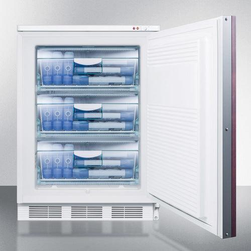 Summit Freezers Accucold 24&quot; Wide Built-In All-Freezer (Panel Not Included) VT65MLBIIF