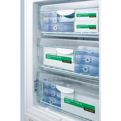 Summit Freezers Accucold 24&quot; Wide Built-In All-Freezer VT65MLBIMED2