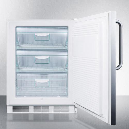 Summit Freezers Accucold 24&quot; Wide Built-In All-Freezer VT65MLCSS