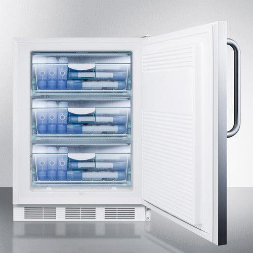 Summit Freezers Accucold 24&quot; Wide Built-In All-Freezer VT65MLCSS