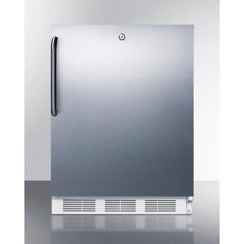 Summit Refrigerators Accucold 24&quot; Wide Built-In All-Refrigerator, ADA Compliant FF6LW7CSSADA