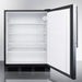 Summit Refrigerators Accucold 24" Wide Built-In All-Refrigerator, ADA Compliant FF7LBLKBISSHVADA