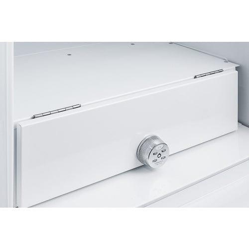 Summit Refrigerators Accucold 24&quot; Wide Built-In All-Refrigerator, ADA Compliant FF7LBLKCSSADA