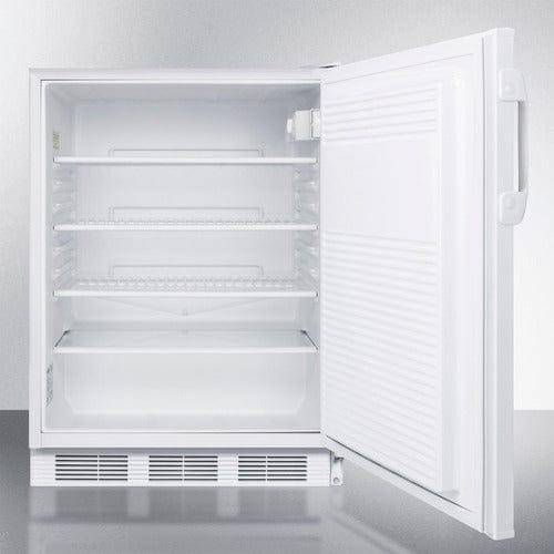 Summit Refrigerators Accucold 24" Wide Built-In All-Refrigerator, ADA Compliant FF7LWBIADA