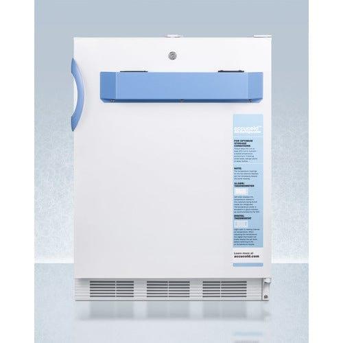 Summit Refrigerators Accucold 24&quot; Wide Built-In All-Refrigerator, ADA Compliant FF7LWBIMED2ADA