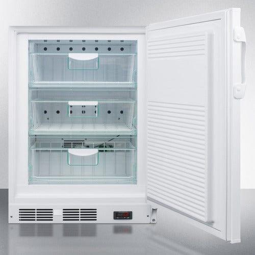 Summit Refrigerators Accucold 24&quot; Wide Built-In All-Refrigerator, ADA Compliant FF7LWBIVACADA