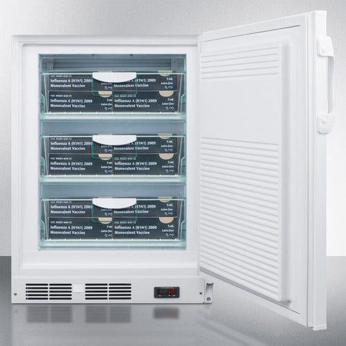 Summit Refrigerators Accucold 24&quot; Wide Built-In All-Refrigerator, ADA Compliant FF7LWBIVACADA