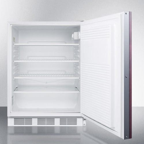 Summit Refrigerators Accucold 24&quot; Wide Built-In All-Refrigerator, ADA Compliant (Panel Not Included) FF7LWBIIFADA