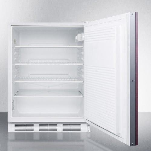 Summit Refrigerators Accucold 24" Wide Built-In All-Refrigerator, ADA Compliant (Panel Not Included) FF7LWBIIFADA