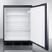 Summit Refrigerators Accucold 24" Wide Built-In All-Refrigerator FF7LBLKBISSHH