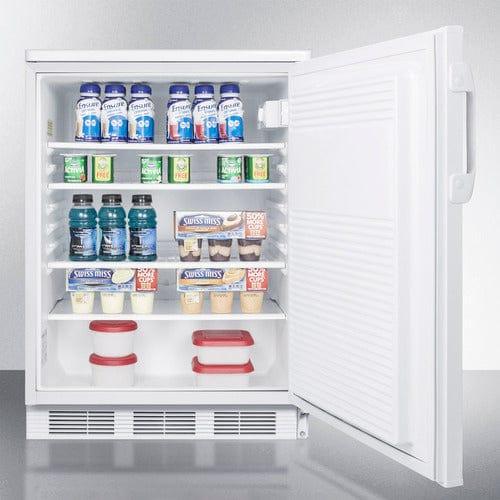 Summit Refrigerators Accucold 24&quot; Wide Built-In All-Refrigerator FF7LWBI