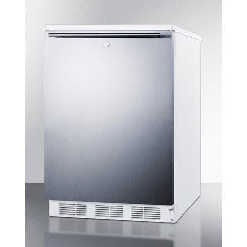 Summit Refrigerators Accucold 24&quot; Wide Built-In All-Refrigerator FF7LWBISSHH