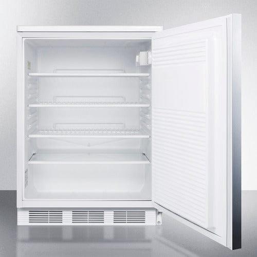 Summit Refrigerators Accucold 24&quot; Wide Built-In All-Refrigerator FF7LWBISSHH