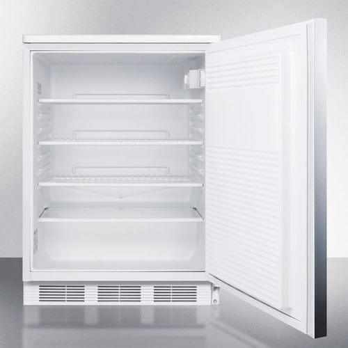 Summit Refrigerators Accucold 24" Wide Built-In All-Refrigerator FF7LWBISSHH