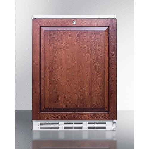 Summit Refrigerators Accucold 24&quot; Wide Built-In All-Refrigerator (Panel Not Included) FF7LWBIIF