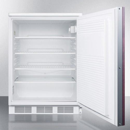 Summit Refrigerators Accucold 24" Wide Built-In All-Refrigerator (Panel Not Included) FF7LWBIIF