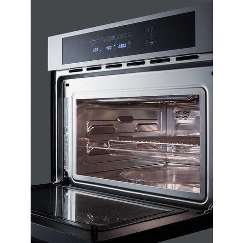 Summit Electric Range/Stove Accucold 24&quot; Wide Electric Speed Oven CMV24