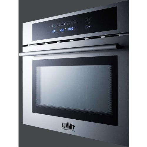 Summit Electric Range/Stove Accucold 24&quot; Wide Electric Speed Oven CMV24