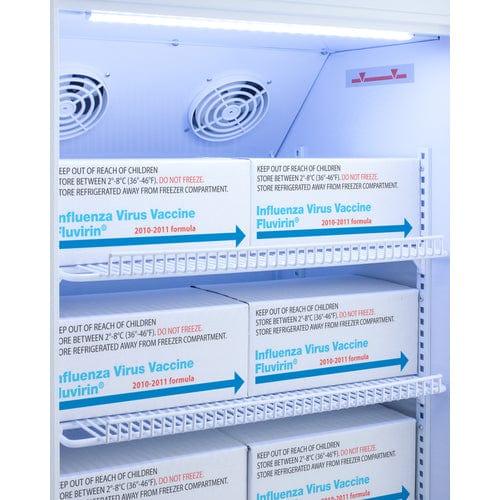 Summit Refrigerators Accucold 24&quot; Wide Performance Series All-Refrigerator/All-Freezer Combination ARS6PV-AFZ5PVBIADASTACK