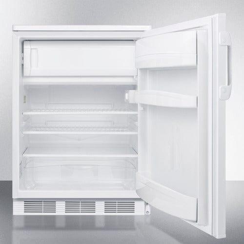 Summit Refrigerators Accucold 24" Wide Refrigerator-Freezer CT66LW