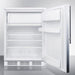 Summit Refrigerators Accucold 24" Wide Refrigerator-Freezer CT66LWSSHV