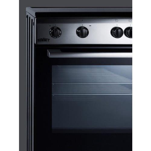 Summit Electric Range/Stove Accucold 24&quot; Wide Smooth Top Electric Range CLRE24