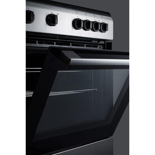 Summit Electric Range/Stove Accucold 24&quot; Wide Smooth Top Electric Range CLRE24