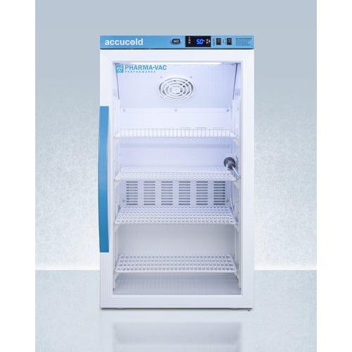 Summit Refrigerators Accucold 3 Cu.Ft. Counter Height Vaccine Refrigerator, Certified to NSF/ANSI 456 Vaccine Storage Standard ARG3PV456