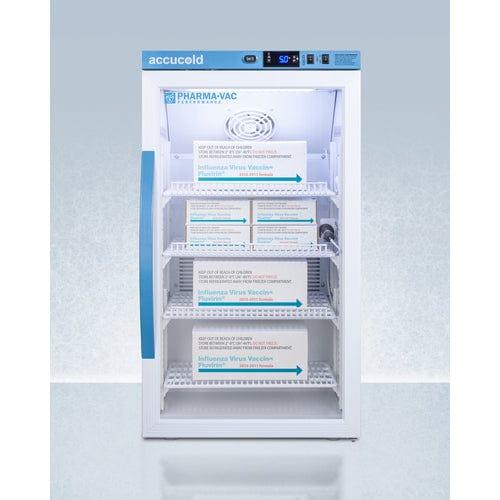 Summit Refrigerators Accucold 3 Cu.Ft. Counter Height Vaccine Refrigerator, Certified to NSF/ANSI 456 Vaccine Storage Standard ARG3PV456