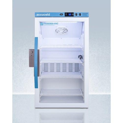 Summit Refrigerators Accucold 3 Cu.Ft. Counter Height Vaccine Refrigerator, Certified to NSF/ANSI 456 Vaccine Storage Standard ARG3PV456