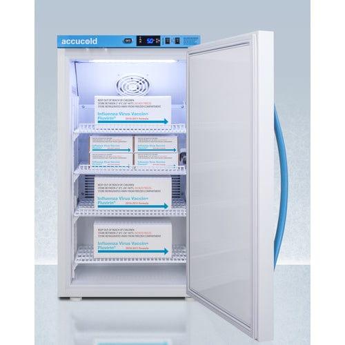 Summit Laboratory Freezers Accucold 3 Cu.Ft. Counter Height Vaccine Refrigerator, Certified to NSF/ANSI 456 Vaccine Storage Standard ARS3PV456