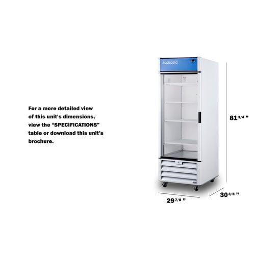 Summit Refrigerators Accucold 30" Wide Healthcare Refrigerator ACR261LH