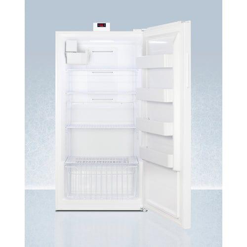 Summit Refrigerators Accucold 33&quot; Wide Upright All-Freezer with Icemaker FFUF194IM