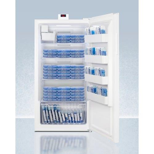 Summit Refrigerators Accucold 33" Wide Upright All-Freezer with Icemaker FFUF194IM