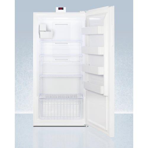 Summit Refrigerators Accucold 33" Wide Upright All-Freezer with IcemakerFFUF234IM